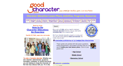 Desktop Screenshot of goodcharacter.com